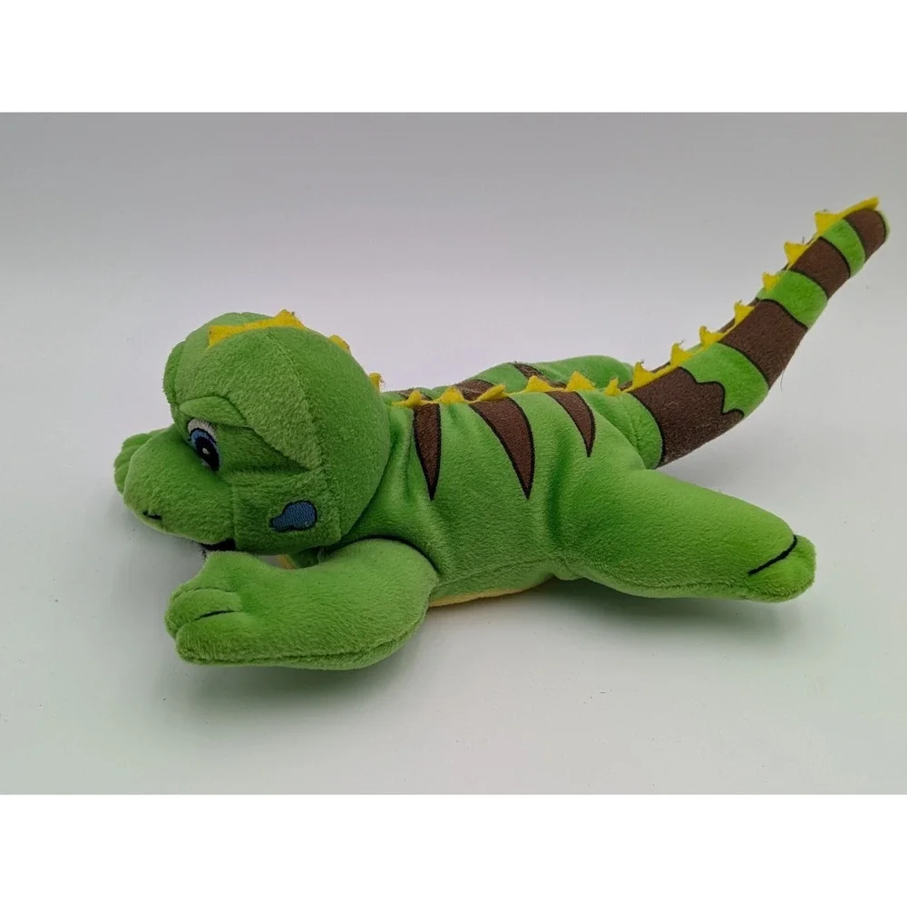 Lil Iguana Lizard Bean Plush 11‎ Inch Green Stuffed Animal Toy